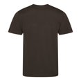 thumbnail image 2 of Just Cool - Camiseta Lisa de Entrenamiento para Hombre (Chocolate), 2 of 2