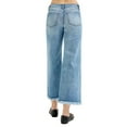thumbnail image 3 of RISEN Full Size Mid Rise Crop Wide Leg Jeans, 3 of 3