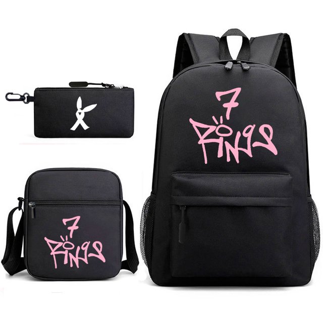 Three-piece Bag, Cartoon Peripheral Printed Backpack, Student Satchel Pencil Case, Can Be Customized-ZJKDGJKJ