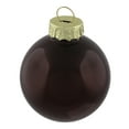 thumbnail image 6 of Northlight 2-Finish Christmas Glass Ball Ornaments - 1.75" (45mm) - Burgundy - 10ct, 6 of 9