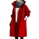 thumbnail image 1 of Women Windbreaker Jacket Casual Loose Button Pockets Hooded Windproof Waterproof For Outdoor Hiking NewXL, 1 of 3