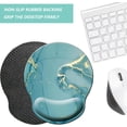 thumbnail image 6 of Avolia Mouse Pad with Wrist Support, Ergonomic Mouse Pad with Memory Foam Wrist Rest Cushion, Non- Rubber Base Gaming Mice Pad for Home Office Computer Laptop, Grey, 6 of 6