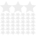 thumbnail image 1 of 100 Uds. Adhesivo acrílico para pared, calcomanías artísticas de pared de estrellas, pegatina de espejo extraíble para fondo de pared, 1 of 4