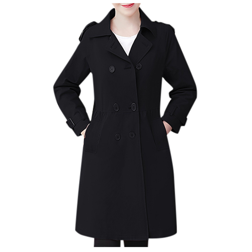 Wetopw Winter Coats for Women, Womens Oversize Lapel Cashmere Wool