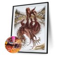 thumbnail image 2 of Diamond Painting 5D DIY Full Square Drill Dragon Kit Decoración del hogar (ZQA242) FLhrweasw Nuevo, 2 of 9
