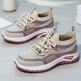 thumbnail image 3 of Women's Sneakers Breathable Knit Running Shoes Lightweight Comfortable Casual Walking Shoes For Women Men, 3 of 7
