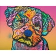 thumbnail image 2 of Dean Russo Collection 18x15 Black Ornate Wood Framed with Double Matting Museum Art Print Titled - Quincy-004, 2 of 4