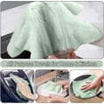 thumbnail image 3 of 10" x 10" Microfiber Cleaning Cloth Roll, Tear Away Towels, Reusable Washable Rags, 20 Sheets Per Roll, for Kitchen Car Drying Dishes, 3 of 6