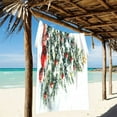 thumbnail image 2 of Ryvnso Christmas Tree Snow Winter Oversized Beach Towel Microfiber Bath Blankets Swimming Fitness 37" x 74", 2 of 5