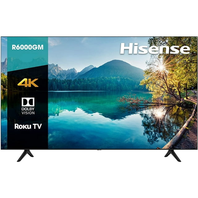 Tv Hisense 58 Pulgadas Smart Tv 4K ultra HD Roku 58R6000GM Hisense 58R6000GM UHD 4K LED