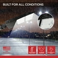 thumbnail image 4 of 300 Watt NextGen II LED Parking Lot Lights - 40,000 Lumen - Super Efficiency 130 Lumen to Watt - 5000K Bright White - Replaces 1000W Halide - LED Shoebox Lights -ARM Mount - With photocell, 4 of 4