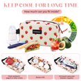 thumbnail image 4 of Bolsa de almuerzo refrigerable Cerbonny Cooler Bag para trabajo, escuela, viajes, 4 of 5