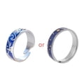 thumbnail image 2 of ZUARFY S925 Silver Plated Van Gogh Starry Sky Open Lover Rings Band Romantic Jewelry, 2 of 16