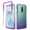 Purple, variant on OnePlus 8 Pro Case, Kaesar Ultra Transparency Colorful Protective Bumper Case With Soft Back Panel for OnePlus 8 Pro (Red)