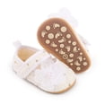 thumbnail image 5 of Cenuakty Baby Girls Cute Moccasinss Pearl Flower Soft Sole Flats Shoes First Walkers Non-Slip Spring Fall Princess Shoes, 5 of 6
