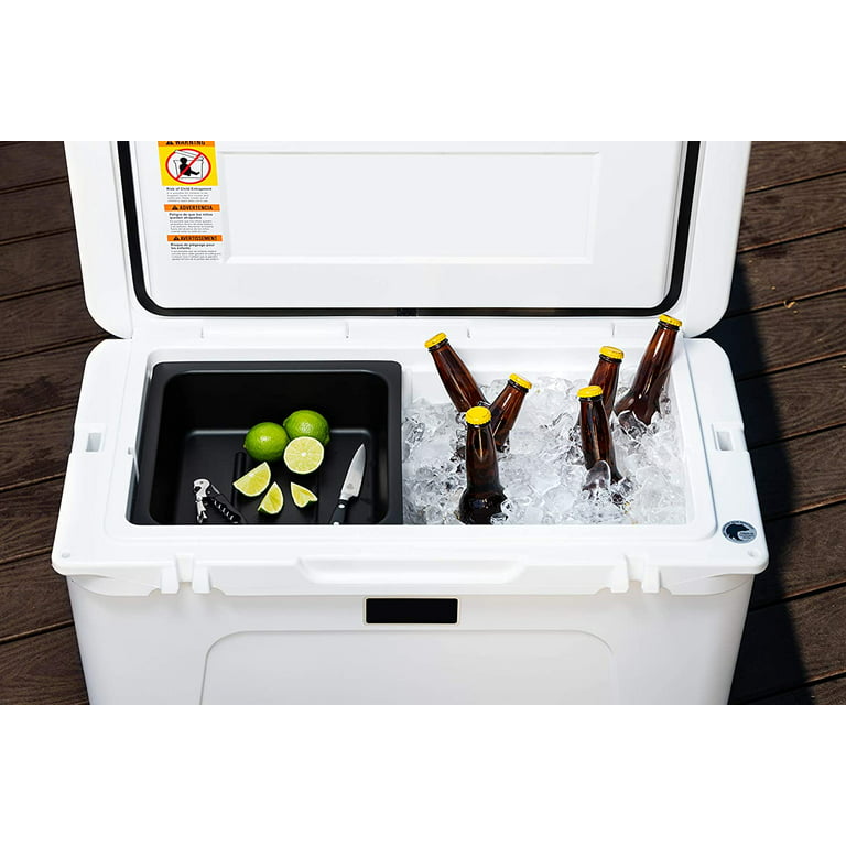 Beast Cooler Accessories Size 50 or 65 Removable Dry Goods and Storage Basket Tray Insert - Designed Specifically for Compatibility with Yeti Tundra