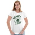 thumbnail image 4 of Thunderstruck Funny Bowling Novelty Womens Slim Fit Graphic Tee Brisco Brands S, 4 of 5