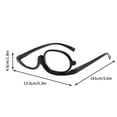 thumbnail image 4 of HKEJIAOI Gifts for Men Magnifier Makeup Presbyopic Glasses Personality Single Rotating Women Makeup Glasses HD Fashion Presbyopic Glasses Wholesale, 4 of 5