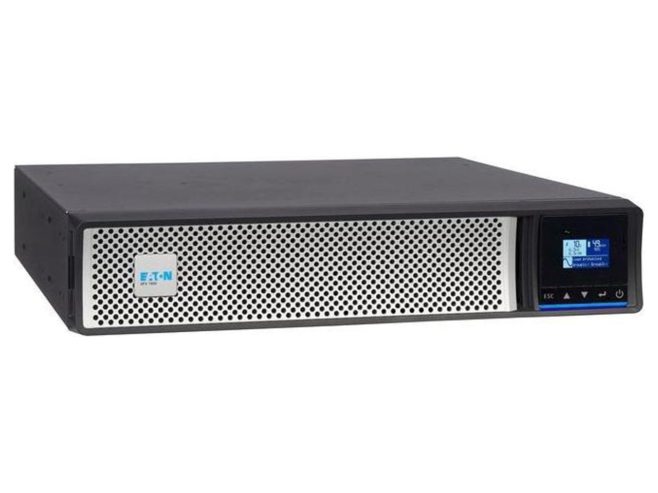 Eaton 5PX G2 1440VA 1440W 120V Line-Interactive UPS - 8 NEMA 5-15R Outlets, Cybersecure Network Card Option, Extended Run, 2U Rack/Tower - 5PX G2 1440VA Rack/Tower UPS - 5 Minute Stand