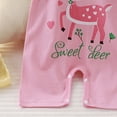 thumbnail image 5 of JUMEYU Baby Clothes for Boys Newborn Baby Rompers Unisex Romper Short Sleeve Baby Romper 0 3 6 9 12 18 24 Months (Light Pink,0-3 Months), 5 of 7