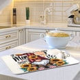 thumbnail image 6 of Mother's Day Sunflowers Gnome Dish Drying Mat Dish Drainer Rack Mats Water Absorbent Non-Slip Easy Clean Heat Resistant for Kitchen Counter, 6 of 8