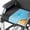 Black, variant on 4" Thick Gel-Infused Memory Foam Seat Cushion for Long Sitting, 3-Layer Strong Support for Lower Back, Sciatica, Coccyx & Hip Pressure Relief, Wheelchair, Office Chair & Car Seat, Gray