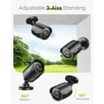 thumbnail image 4 of SANNCE 4-in-1 1080p Security Analog Camera with 100 ft Night Vision, CCVT Indoor/Outdoor Home Surveillance Camera for AHD/TVI/CVI/CVBS, IP66 Waterproof & Night Vision, 4 of 15