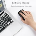 thumbnail image 2 of 2.4ghz Wireless Foldable Folding Arc Optical Mouse for Microsoft Laptop Notebook - Black, 2 of 9