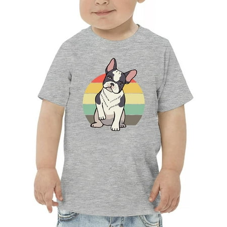 

Retro French Bulldog Sitting T-Shirt Toddler -Image by Shutterstock 5 Toddler