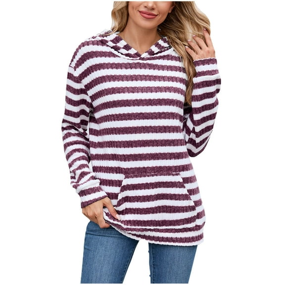 Pohista Women Sweatshirt Shirts Women's Long Sleeve Shirts for Fall Fall Shirts My Orders Delivery