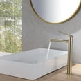 thumbnail image 2 of Single Hole Bathroom Sink Faucet, Single Lever Deck Mounted Basin Faucet, 2 of 5