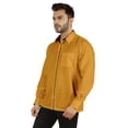 thumbnail image 4 of Bestman Solid Formal Shirt For Mens Button Down Shirt Front Patch Pocket Office Wear, 4 of 7