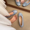 thumbnail image 6 of AUDeals Women's Ballet Flats, Square Toe Slip On Shoes with Bowknot and Soft Sole, Foldable Dress Shoes for Parties, 6 of 6