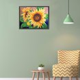 thumbnail image 5 of Cuadros Decorativos Punto de cruz completo 11CT Girasol Estampado Bordado DIY Kits de costura (2) DQrwqpou Nuevos Originales, 5 of 5