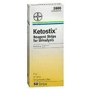 Bayer Ketostix Reagent Test Strip Vitro Diagnostic Urinalysis 100ct, 3-Pack