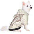 thumbnail image 2 of Fotbe Cowboys Riding Horses In Desert Sudadera con Estampado para Perros Pequeños – Suéter con Capucha para Mascotas, Tela Suave de Forro Polar con Bolsillo-Small, 2 of 7