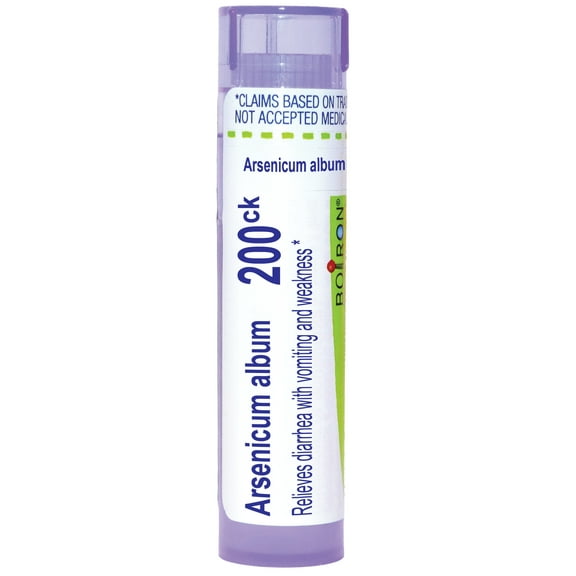 Boiron Arsenicum Album 200CK, Homeopathic Medicine for Digestive Relief, 80 Pellets