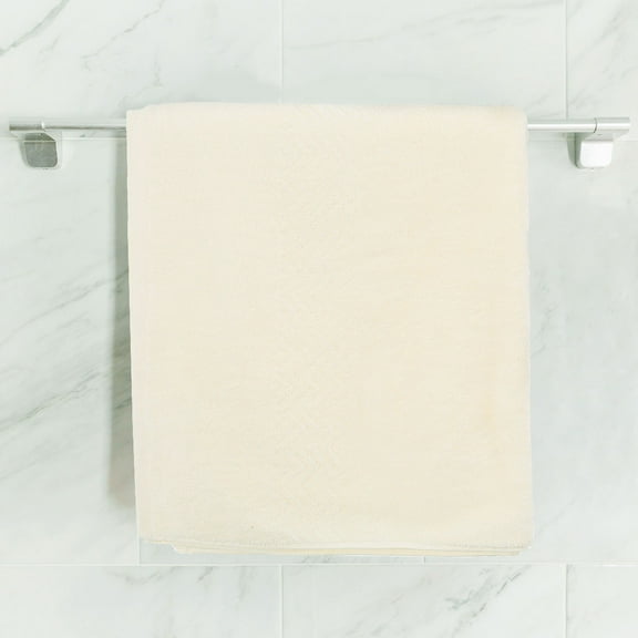 PiccoCasa Soft & Absorbent Bath Towel 100% Cotton 27 x 54 Inch for Bathroom Beige