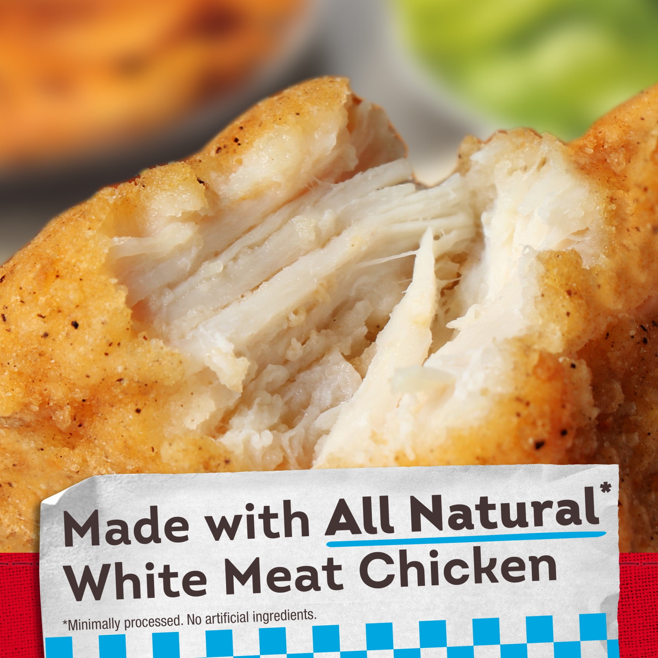 Tyson Original Frozen Chicken Breast Sandwich, 24 oz, 4 Count