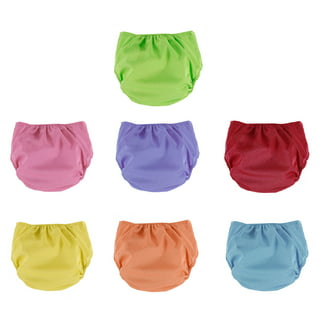 TOPOINT 2Packs Plastic Underwear Covers For Potty Training Soft And Good  Elastic Rubber Pants For Babies Diaper Cover Rubber Pants For Toddlers Swim Diaper  Covers 
