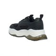 thumbnail image 4 of Tenis Con Plataforma Casuales Urbanos Tipo Piel Negro negro 25 Incógnita 088D3P, 4 of 6