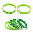 thumbnail image 2 of ZPAQI Saint Patrick'S Day Silicone Irish Festival Wristband Shamrock Clover Bracelet, 2 of 16