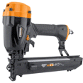 thumbnail image 1 of Freeman PWC50 Durable Air Powered Pneumatic 16 Gauge 1 Inch Ergonomic and Lightweight Wide Crown Stapler with Tool Free Depth Adjust, Black, 1 of 6