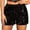 Black2#, variant on qolati Women's Sparkly Sequin Shorts Elastic Waist Glitter Bodycon Y2k Hot Pants Raves Club Party Shorts