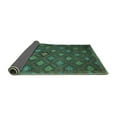 thumbnail image 2 of Ahgly Company Indoor Rectangle Persian Turquoise Blue Traditional Area Rugs, 7' x 10', 2 of 4