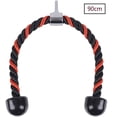 thumbnail image 1 of Cuerda de nailon para tríceps, 70/90 cm, para entrenamiento de fitness, con doble asa antideslizante, 1 of 6