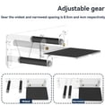 thumbnail image 5 of Clear Acrylic Electric Guitar Wall Hangers Guitar Hook Holder Guitar Wall Mount for Guitar Ukulele Pipa Bass, 5 of 5