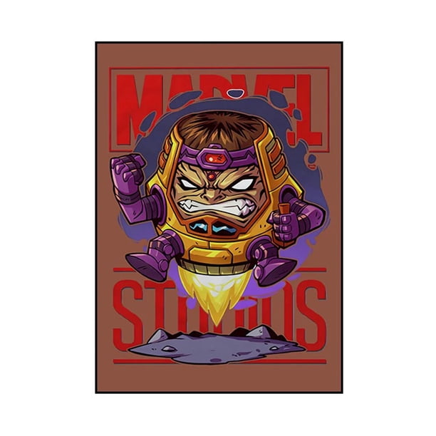 Marvel Poster Vengadores SpiderMan Superhero Dibujos animados Pintura de lienzo Arte de pared Impresión de imágenes Obras de arte Familia Niños Decoración de dormitorio Niño Sorpresa Cumpleaños Regalo