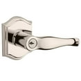 thumbnail image 7 of Baldwin Decorative Keyed Door Lever with Traditional Arch Rose, 7 of 7