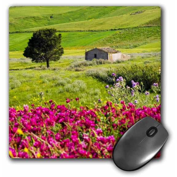 3dRose, Italy, Sicily, Trapani. Alcamo countryside, MousePad